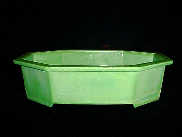 Rare Westite Lime Green Japanese Planter Museum Quality  