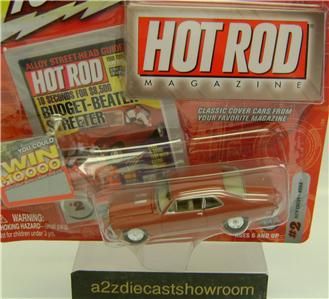 1969 CHEVY NOVA HOT ROD MAGAZINE JOHNNY LIGHTNING DIECAST 164  