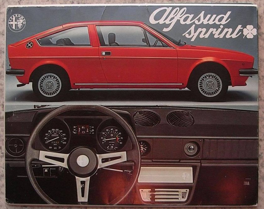 ALFA ROMEO ALFASUD Sprint Press Media Pack Kit 1977  