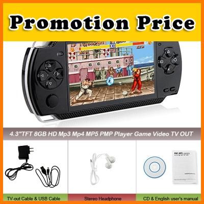 8GB LCD Game  MP4 MP5 PMP Player Camera free  