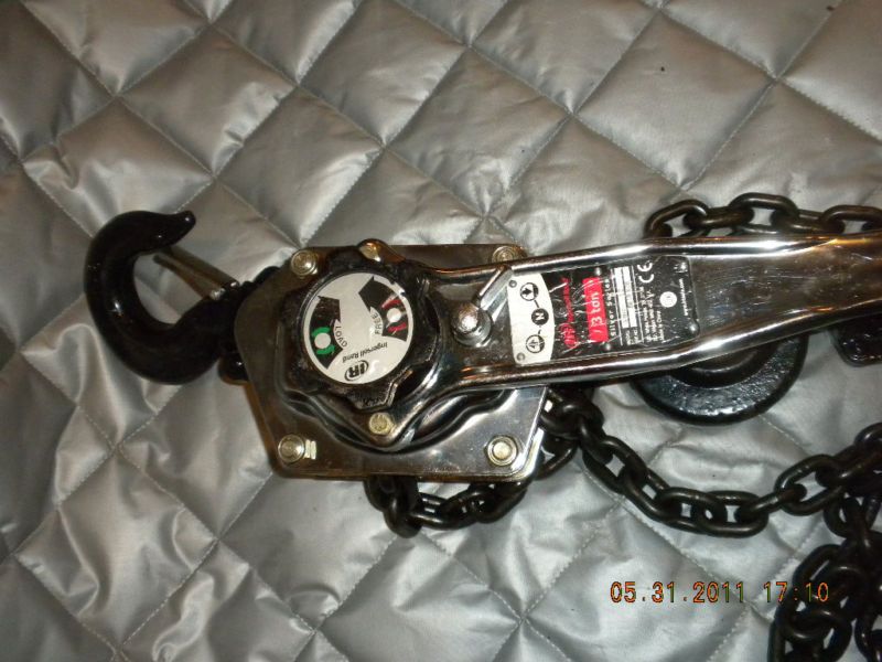 New Ingersol Rand SILVER SERIES Lever chain hoist 3 Ton  