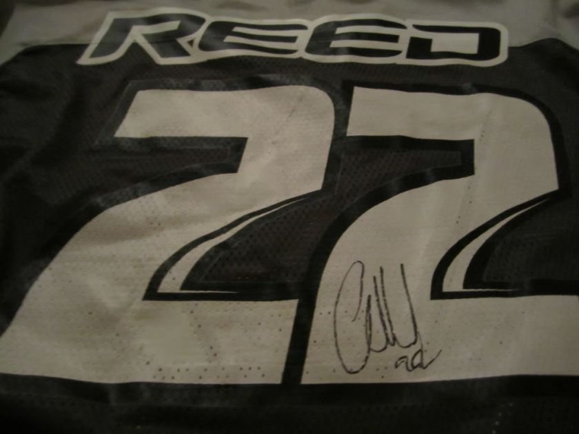 CHAD REED SIGNED RARE 2008 THOR YAMAHA AMA SUPERCROSS PRACTICE JERSEY 