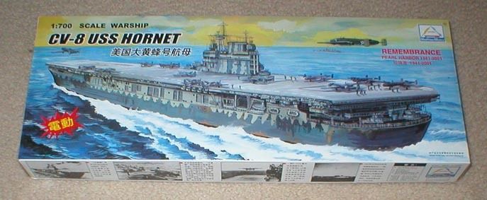 Mini Hobby Models CV 8 USS Hornet 1/700 Model Kit  