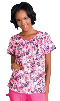 NEW KOI DESIGNER SCRUB TOPS NURSING UNIFORMS  