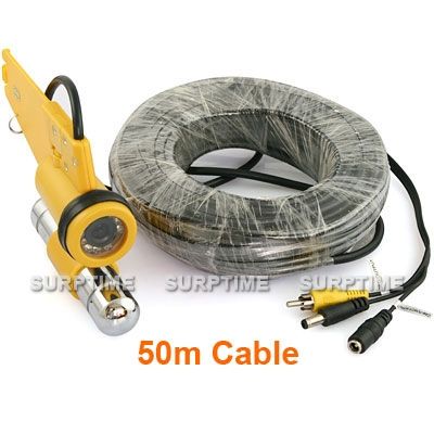 50M/164Ft Underwater Video Camera Fishing System 7 inch Monitor Boat 