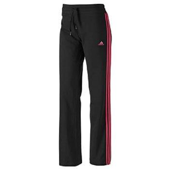 ADIDAS WOMENS ESSENTIAL 3 STRIPE KNIT TRACK PANTS Gym, Jogging 