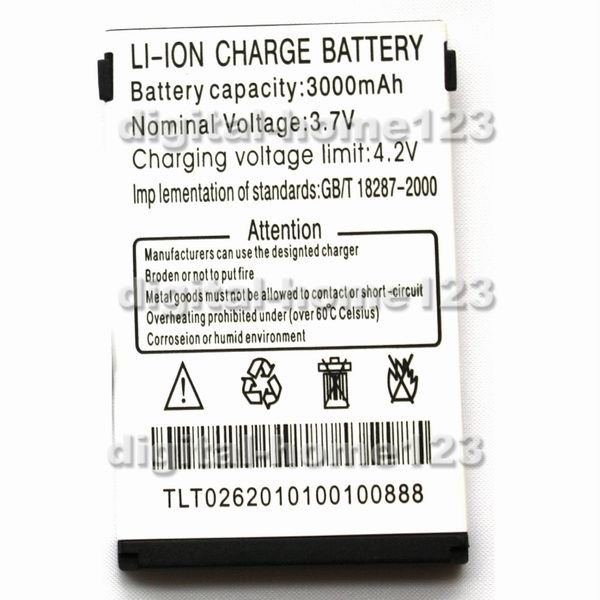 New battery For Changjiang W006 TV WIFI China Phone  