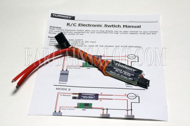 Turnigy Receiver Controlled Switch  USA  