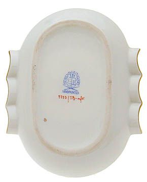 Herend   Tulipe Bouquet Oval Tray, Hungary, Hungarian  