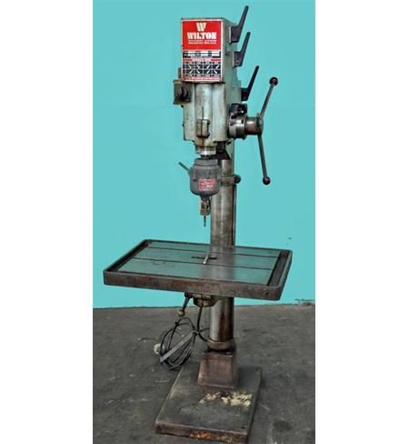   GEARED HEAD DRILL PRESS 20606 with JARVIS 5/8” TAPPING HEAD  