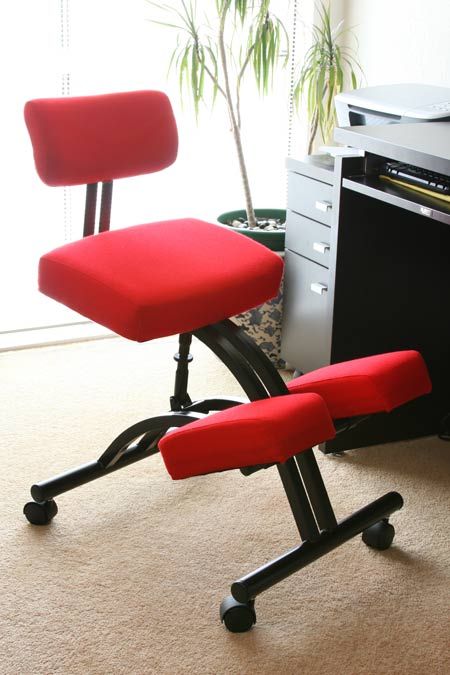 Kneeling Office Chair with Removable Back * New Edition  