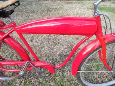 Mid Century Vintage Western Flyer Bicycle 1950s Americana  