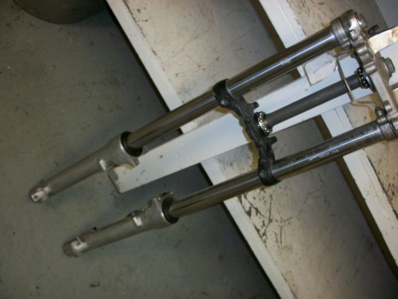 1984 Honda VF1100C V/65 MAGNA FRONT FORKS & TRIPLE TREE  