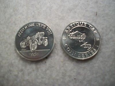 1968 Sunoco Antique Car Coin 1904 Autocar type VIII  