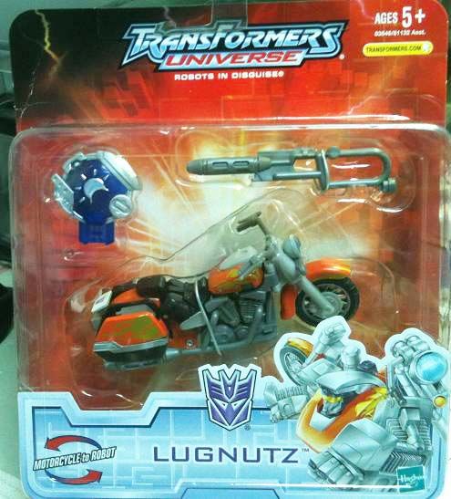 TRANSFORMERS CYBERTRON UNIVERSE RID SCOUT LUGNUTZ  