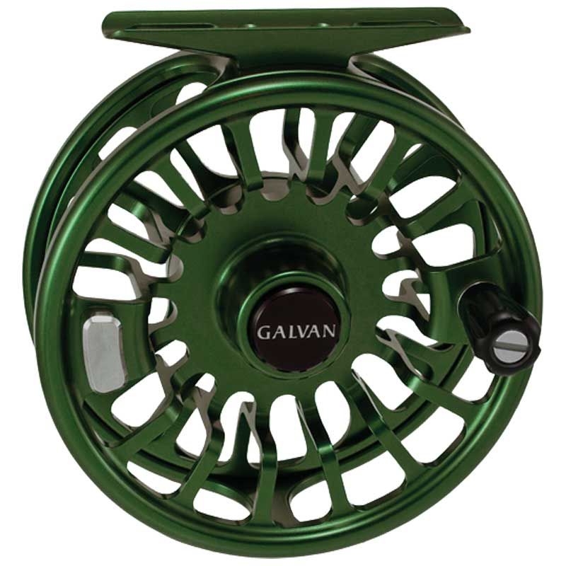 Galvan Torque Large Arbor Fly Reel   T8   Green  