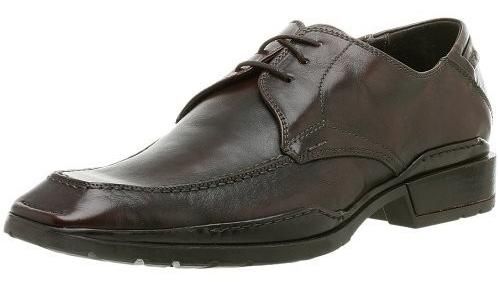 Bacco Bucci Armand Italy Brown leather dress shoes mens  