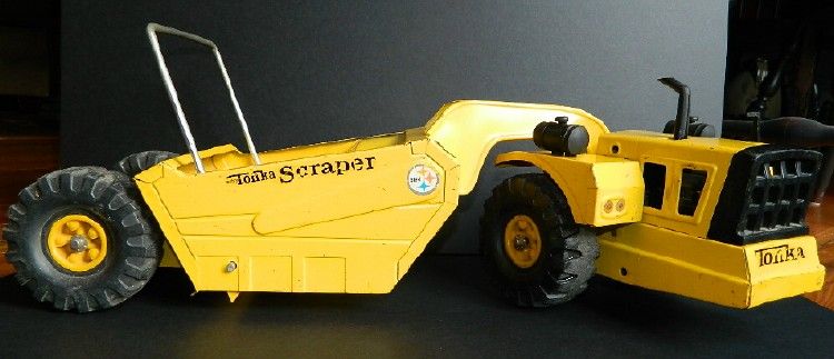 Vintage Tonka Mighty Earthmover Scraper 1960s NICE   