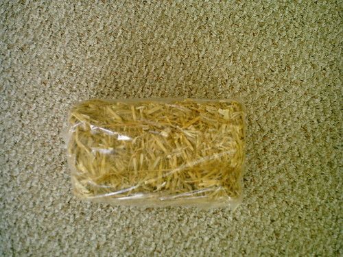 Mini Straw Bale Fall Autumn Display Decor 10 x 5 NIP  