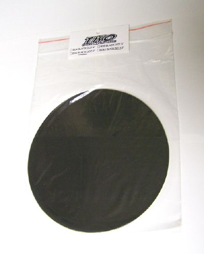 TKO Black Dots Floor Tom / 5 inches   Bag of 6  