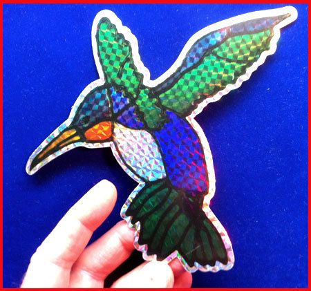 Screen Magnet RUBY THROATED HUMMINGBIRD Decorate Screen Door, cover up 