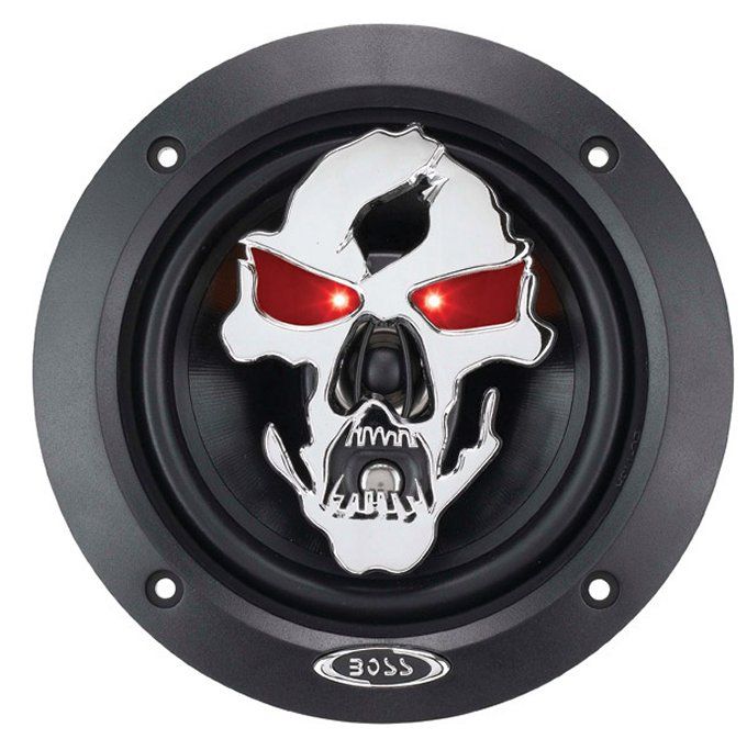 NEW BOSS SKULL SK553 5.25 275W 3 Way Car Speakers  