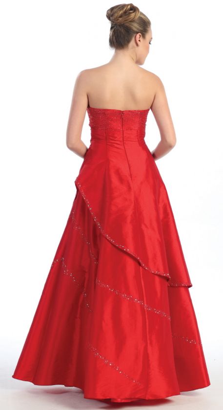 Beautiful Bridesmaid Evening Gown New Prom Formal Dress  