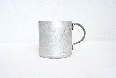 WW1 BULGARIAN OFFICERS ALUMINUM FIELD CUP   RARE  