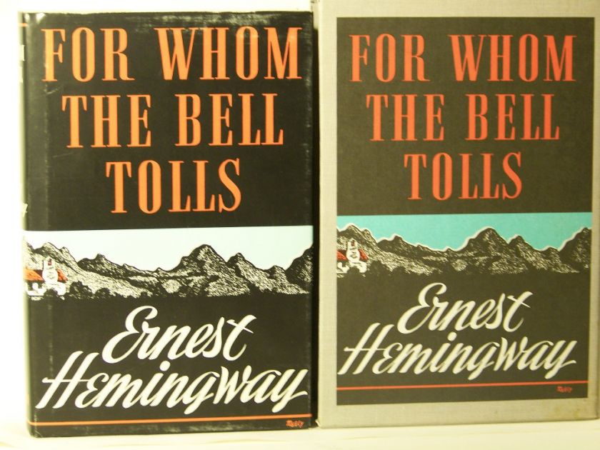 FOR WHOM THE BELL TOLLS FIRST EDITION LIBRARY  