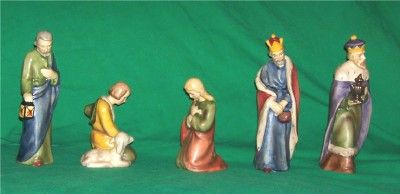 1963 HUMMEL CHRISTMAS NATIVITY SHEPHERD SHEPERD LAMB  