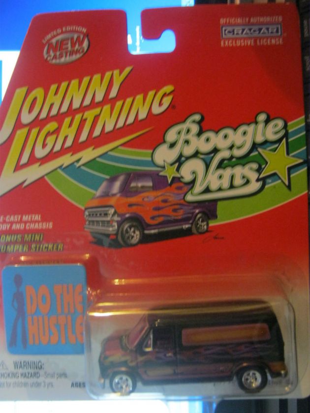 1977 FORD ECONOLINE 150 VAN BOOGIE VANS 1/64 JOHNNY LIGHTNING JL 1E 