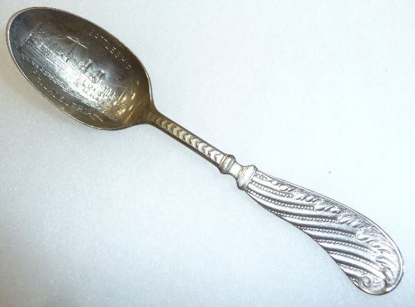 BATTLESHIP PHILADELPHIA   SPANISH AMERICAN WAR SPOON  