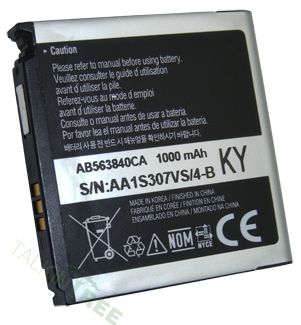 SAMSUNG OEM AB563840CA BATTERY FOR SCH R355c SCH R800 DELVE SCH R80 