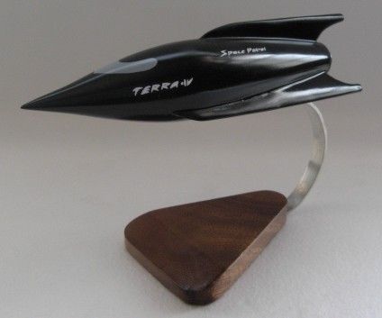 Space Patrol Terra IV 4 Rocket Spaceship Model  