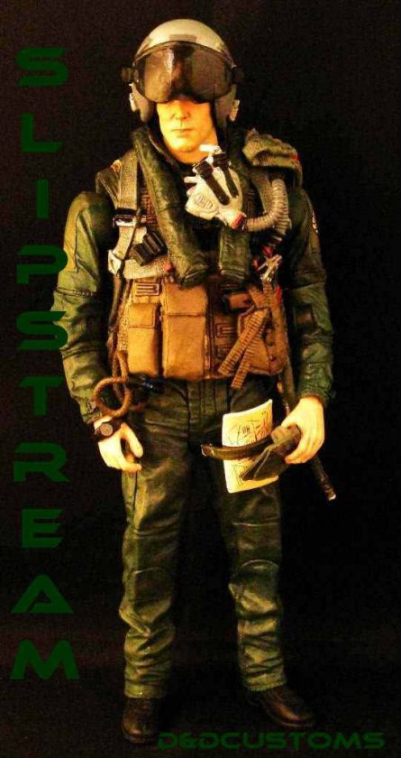 CUSTOM GI JOE MILITARY PILOT DRAGON ULTIMATE SOLDIER  