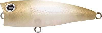 LUCKY CRAFT Bevy Popper 50   NC Shell White  