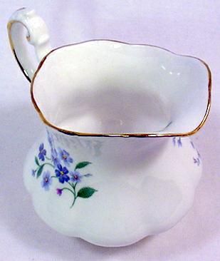 VINTAGE Paragon Fine Bone China CREAMER FORGET ME NOT  