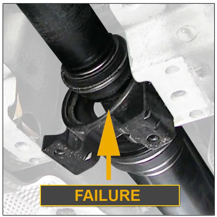 Drive Shaft Clamping Center Support (DSCCS) by EPS   The PERMANENT Fix