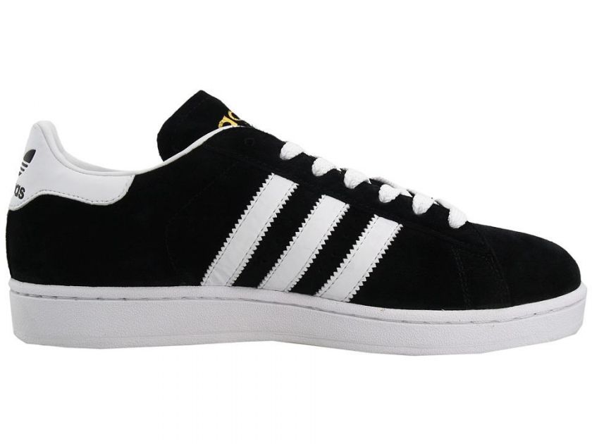 ADIDAS CAMPUS SUEDE BLACK Original Classic 034894 Men  