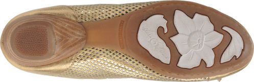 Born Crown Tansy Gold Leather Womens W21526 Chz Sz  