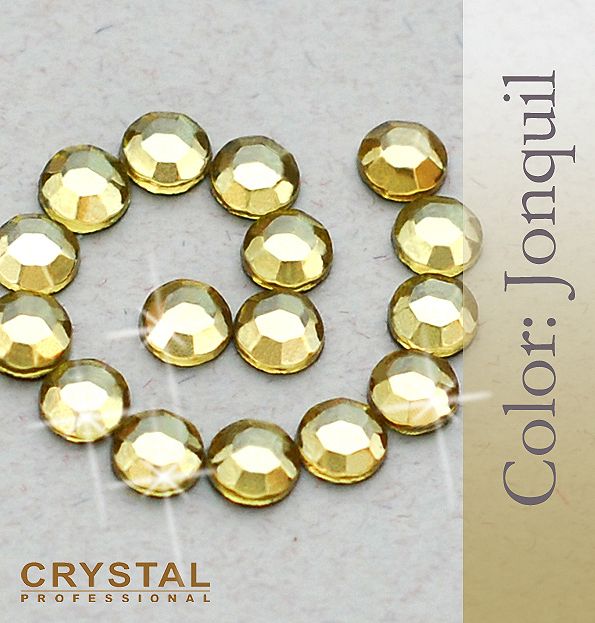 144 Jonquil 20ss 5mm Iron on Hotfix Rhinestones ss20  