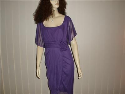 Plus Size 18/20 Mother of the Bride Semi Formal or Cocktail Dress in 