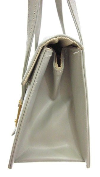 CREATION BY INTERNATIONAL Light Gray Structured Handbag  