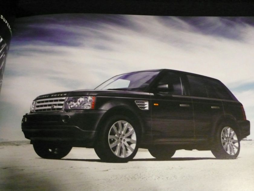 LAND ROVER Range Rover Sport sales brochure North America  