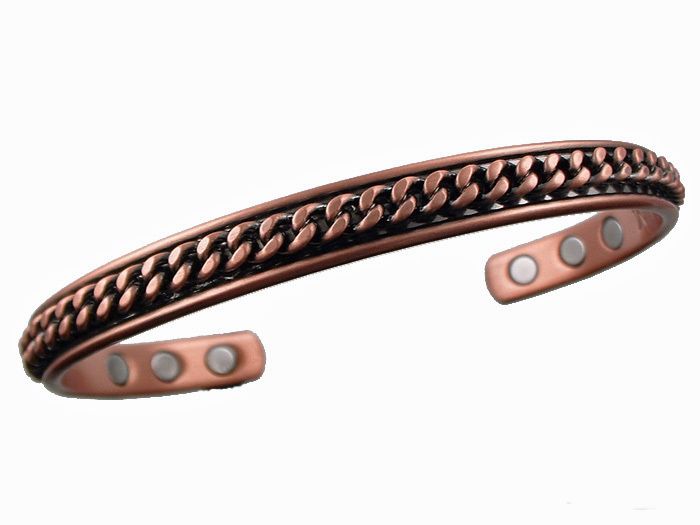 New Copper Magnetic Bracelet Carpal Tunnel Gout Chain  