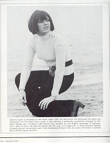 Caterina Caselli 1970 Ad  Si Si Signorina  