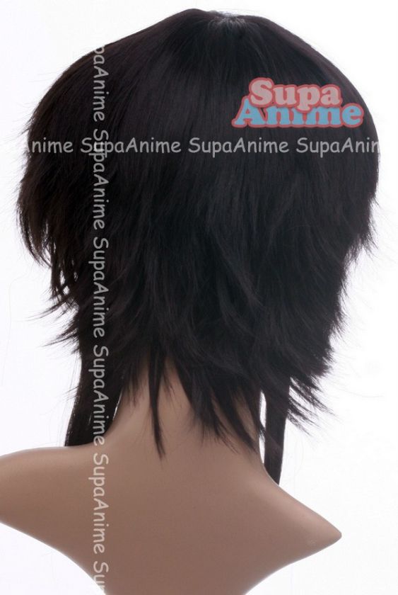 Cosplay Wig 35cm Brown Black Bleach Soi fon★  