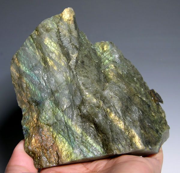 Stunning Chatoyant Flash Labradorite Rough Polished Gemstone 