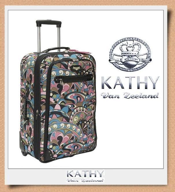 KATHY VAN ZEELAND Family Jewels 25 SUITCASE LUGGAGE  