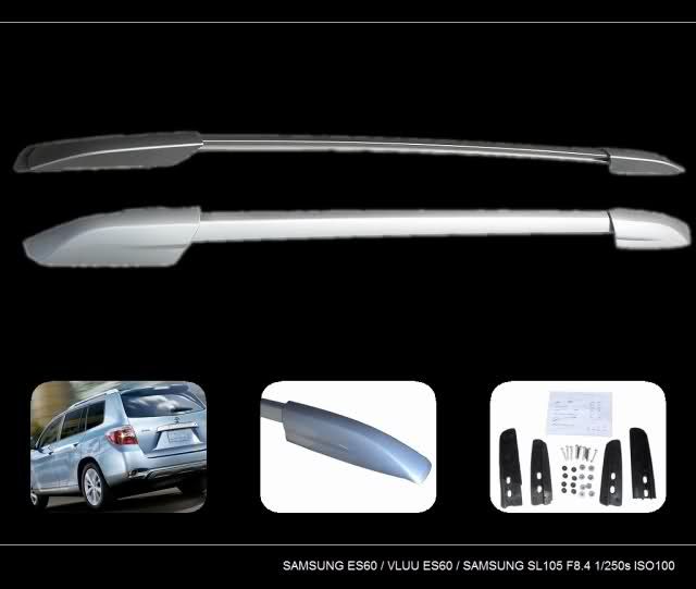 08+Toyota Highlander OE Style Roof Rack Side Rails Bars  